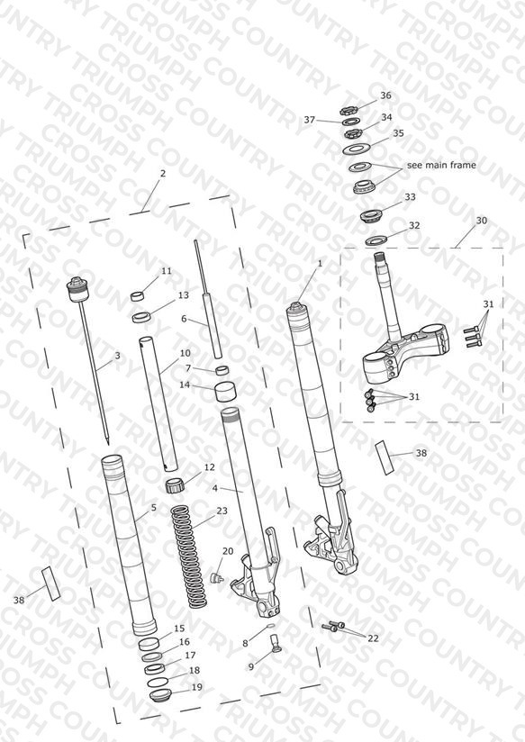 Front Forks and Yokes