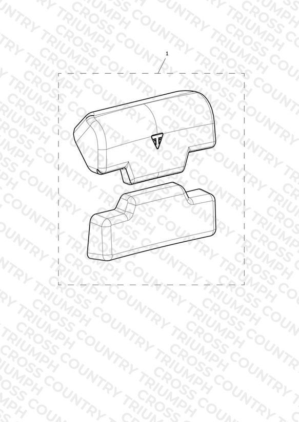 Top Box Back Rest Kit