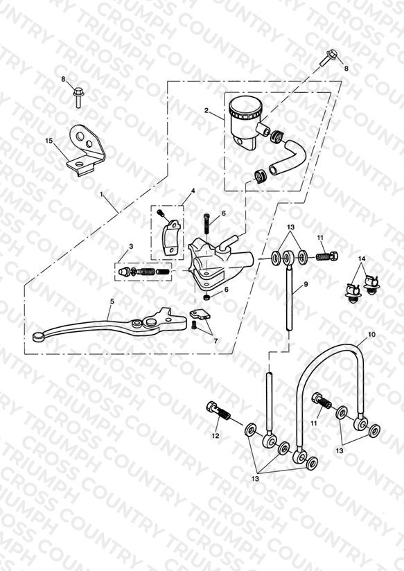 Front Brake Master Cylinder & Hoses