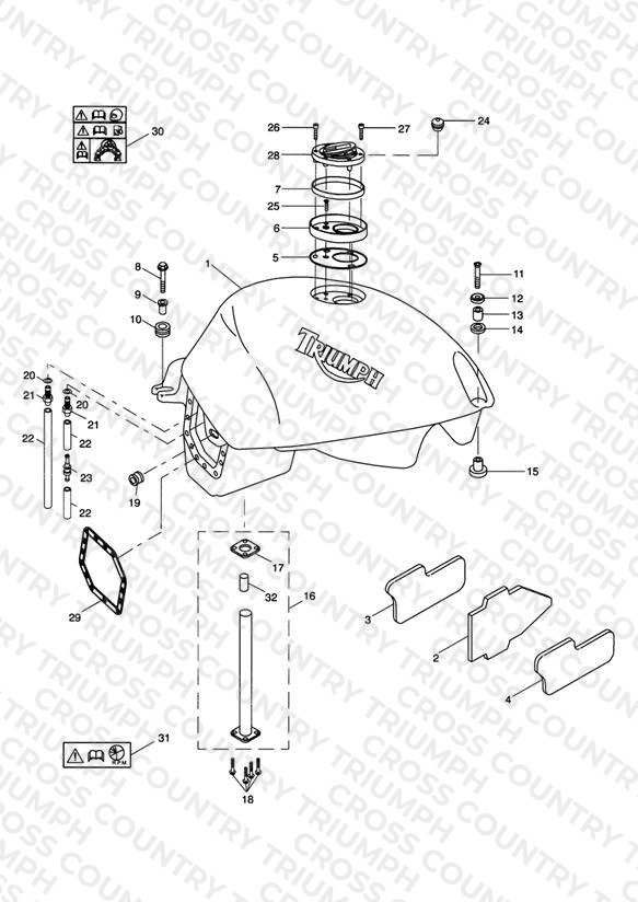 Fuel Tank and Fittings