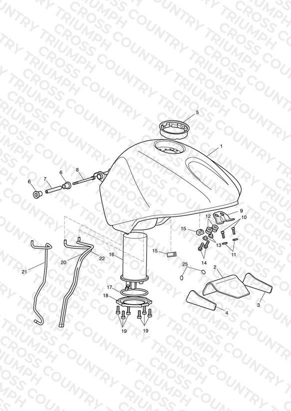 Fuel Tank, Fuel Pump & Fittings
