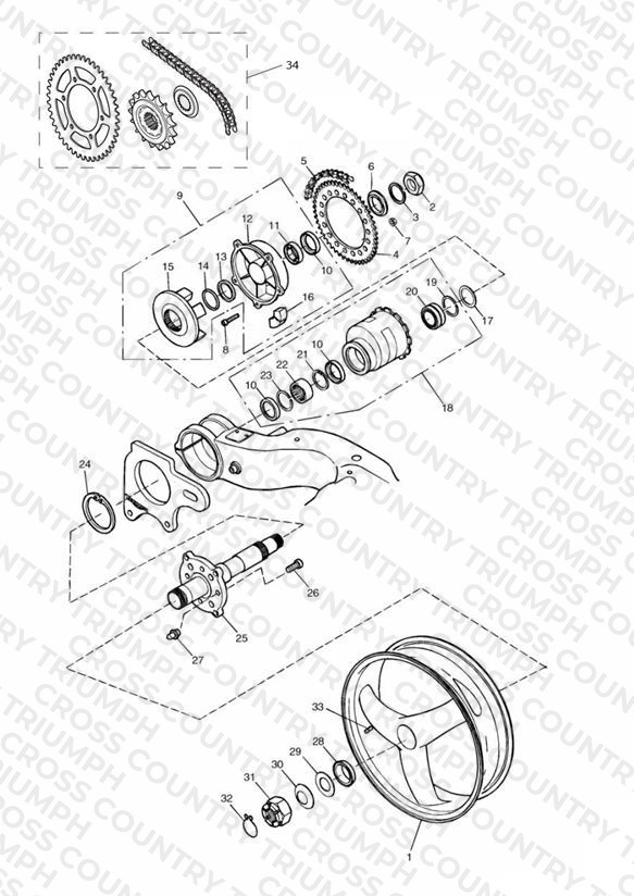 Rear Wheel/Final Drive