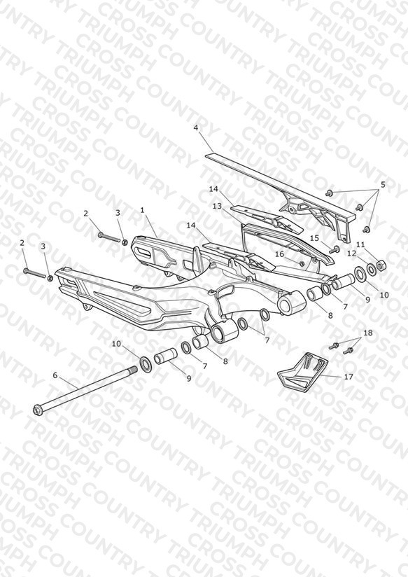 Rear Swingarm