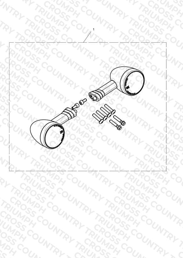 LED, Indicator Kit, D64, Medium, 120 Lead