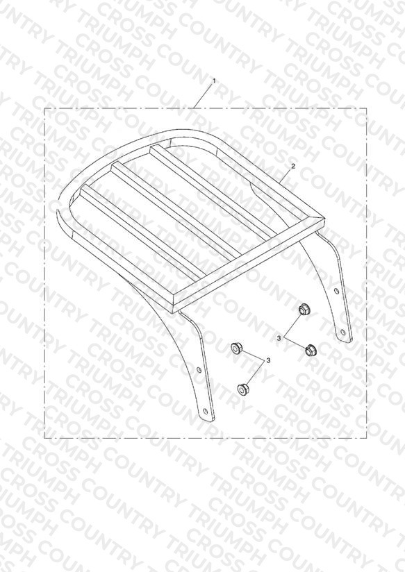 Traditional Luggage Rack - N/A to America LT