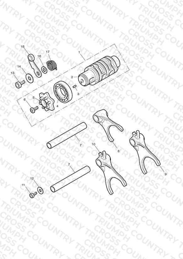 Gear Selector Drum