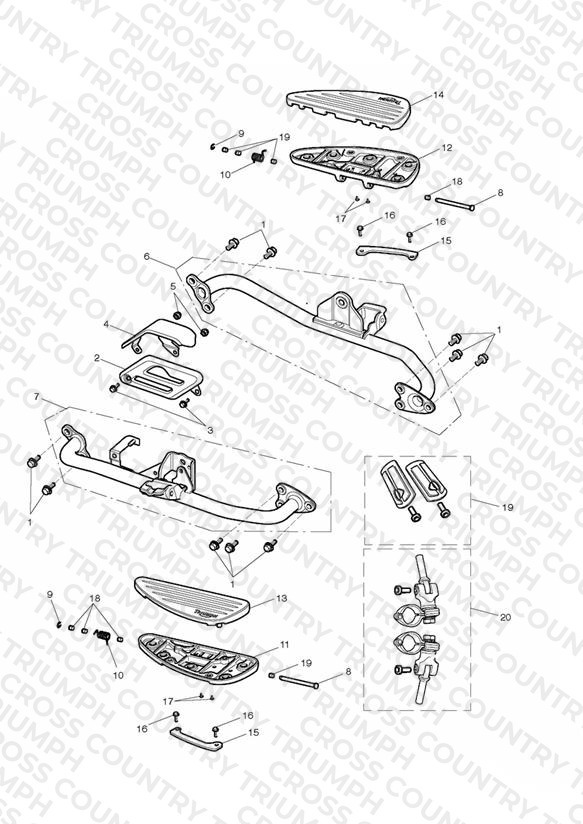 Foot Controls - Rider