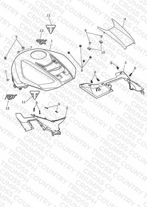 Fuel Tank Bodywork