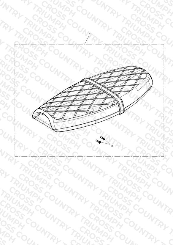 Seat, Bench, Quilted, Brown