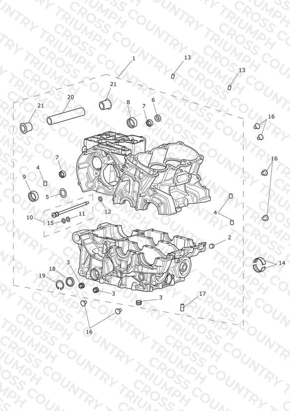 Crankcase & Fittings