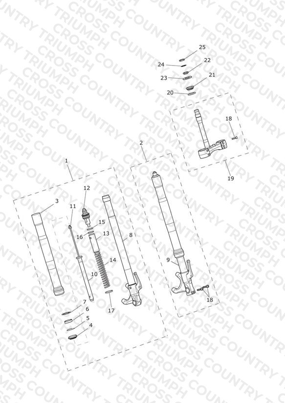Front Forks & Yokes