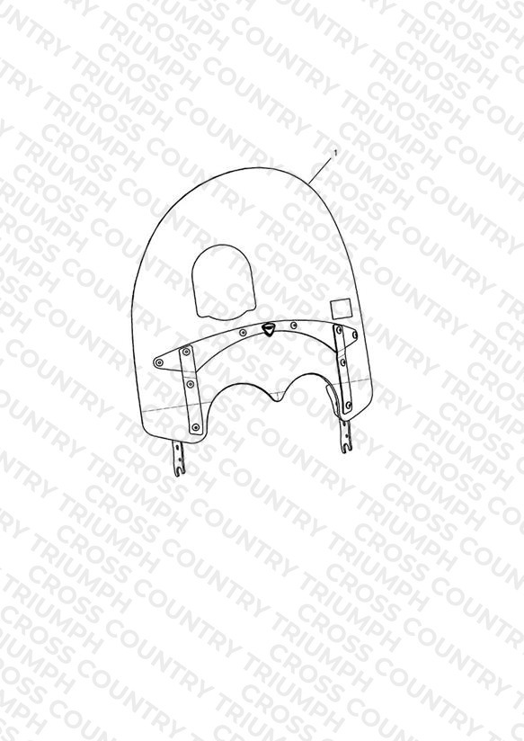 Screen, Twin Hdlt, Kit