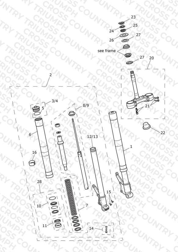 Front Forks & Yokes