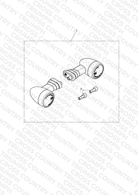 LED Indicator Kit, D40, Short, 250 Lead