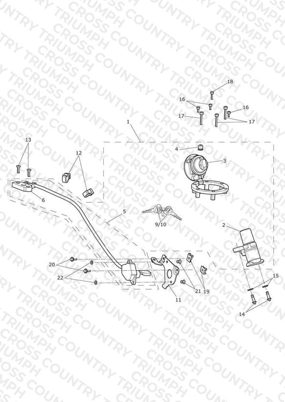 Ignition Switch & Lock Set