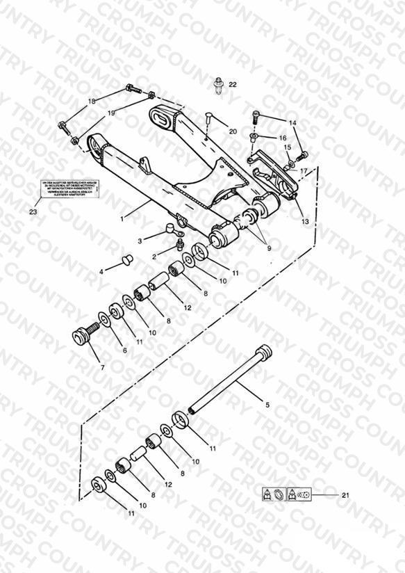 Swinging Arm » 101853 (Plus 102063 to 102074 inclusive)