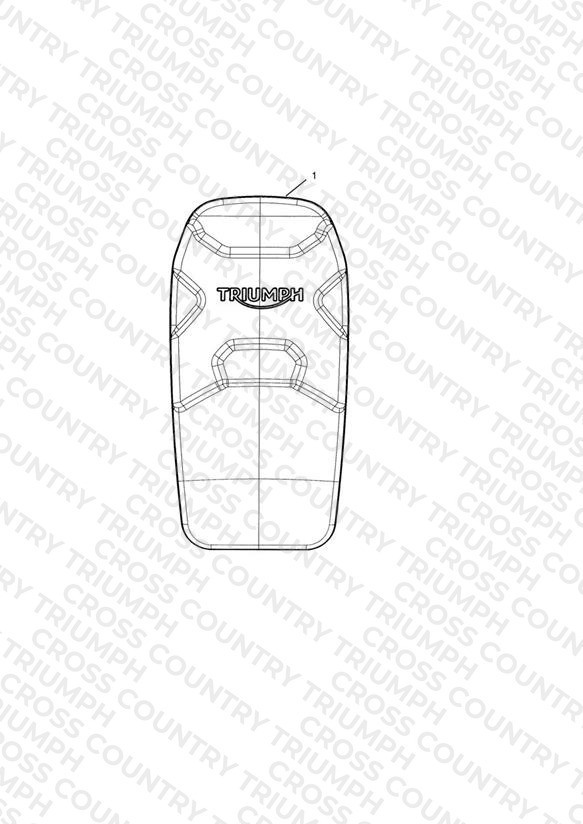 Pad, Fuel Tank Rubber, Kit