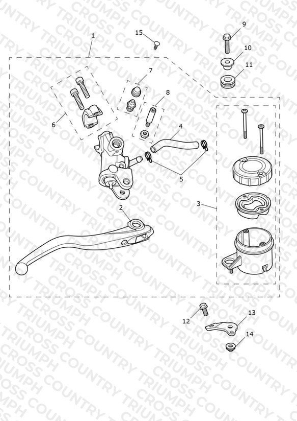 Front Brake Master Cylinder