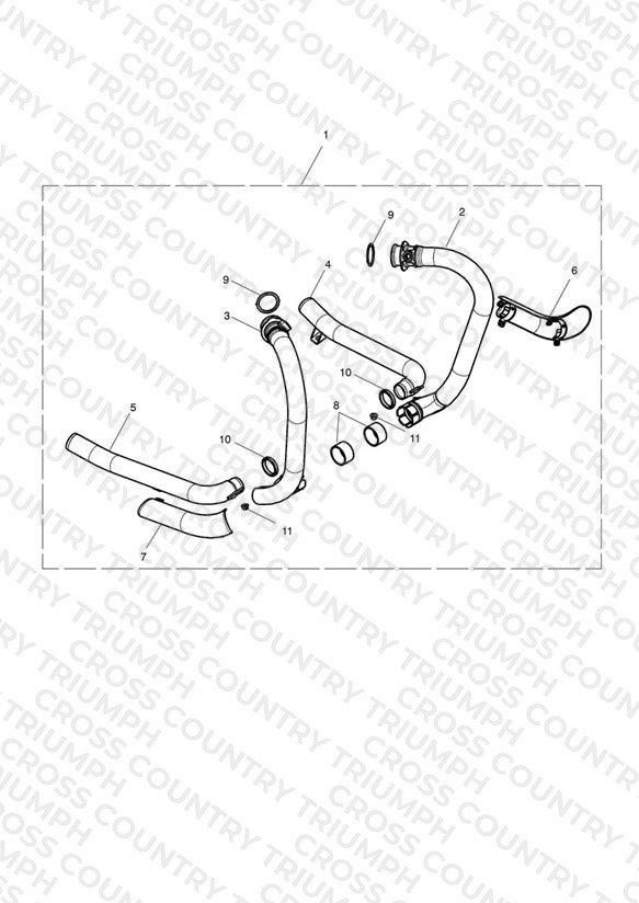 Exhaust Kit, Black