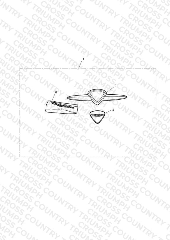 Embellishers, Footboard Covers Rear, Kit