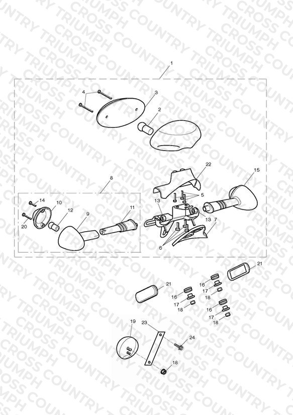 Rear Light & Rear Indicators