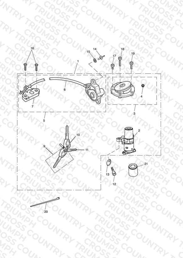 Ignition Switch & Lock Set