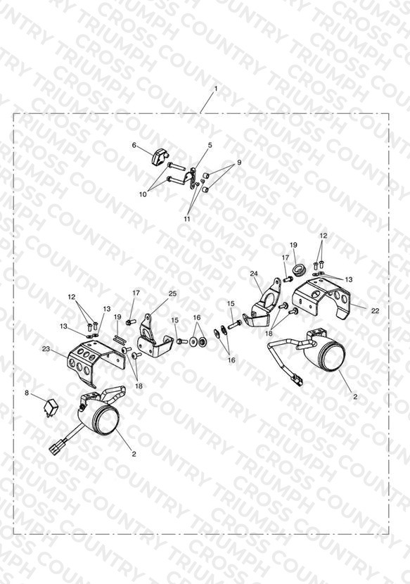 Fog Light Kit > 611411 and 629457 > 630723