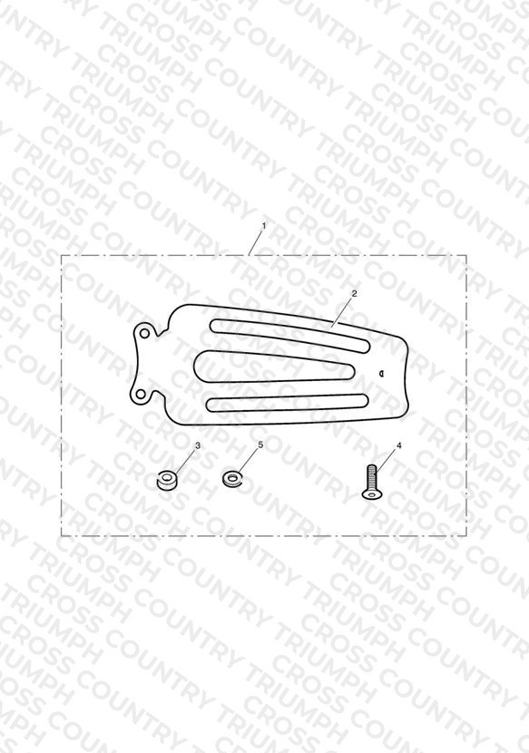 Single Seat Rack, Type 2, Black