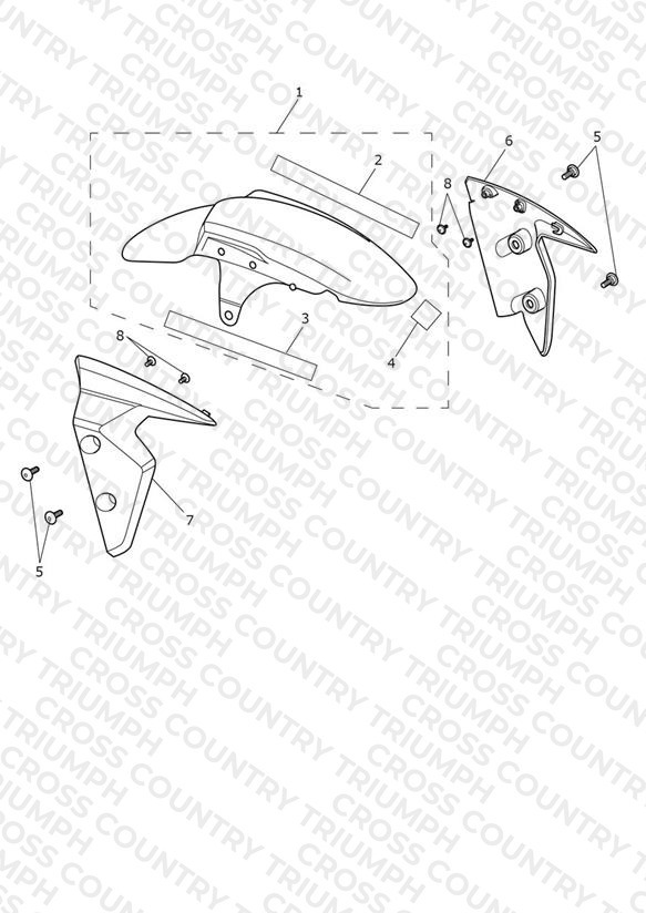 Front Mudguard