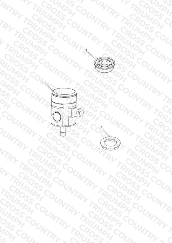 Rear Brake Reservoir