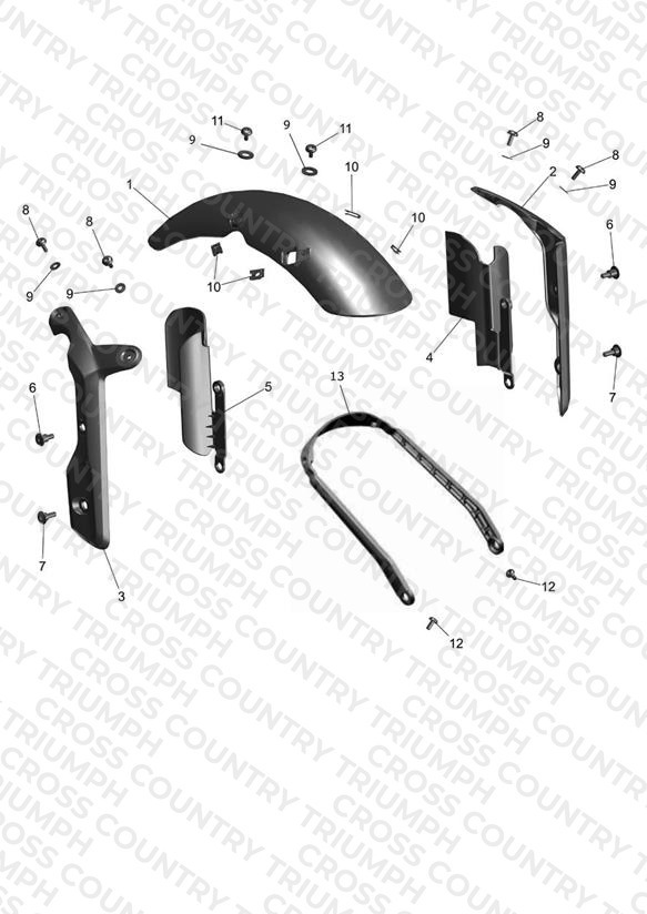 Front Mudguard