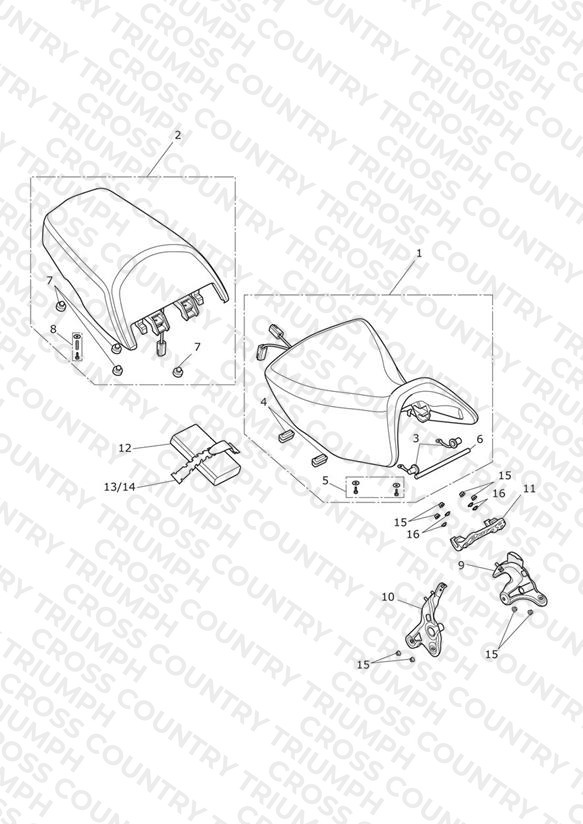 Seat Assembly & Toolkit