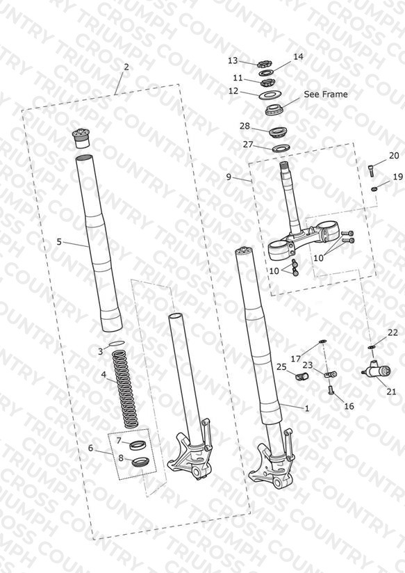 Front Forks & Yokes