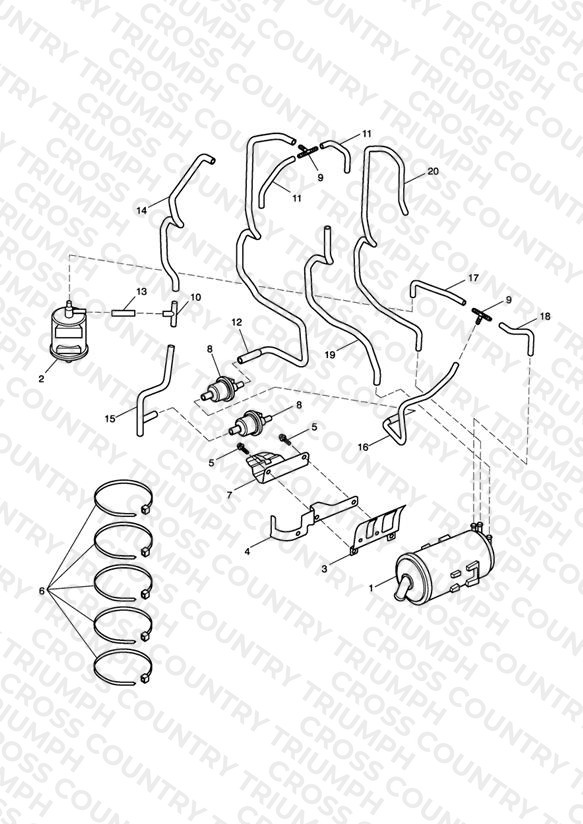 Evap. Loss Control System - 254727 > California Only