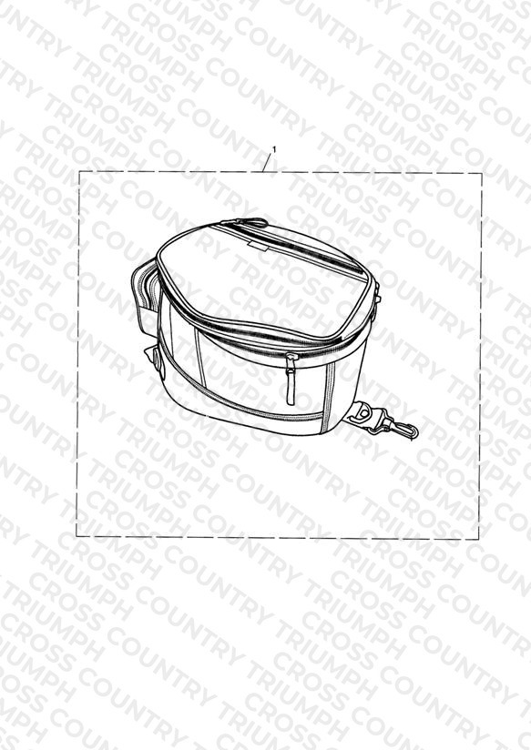 Magnetic Tank Bag Kit, 20-30L
