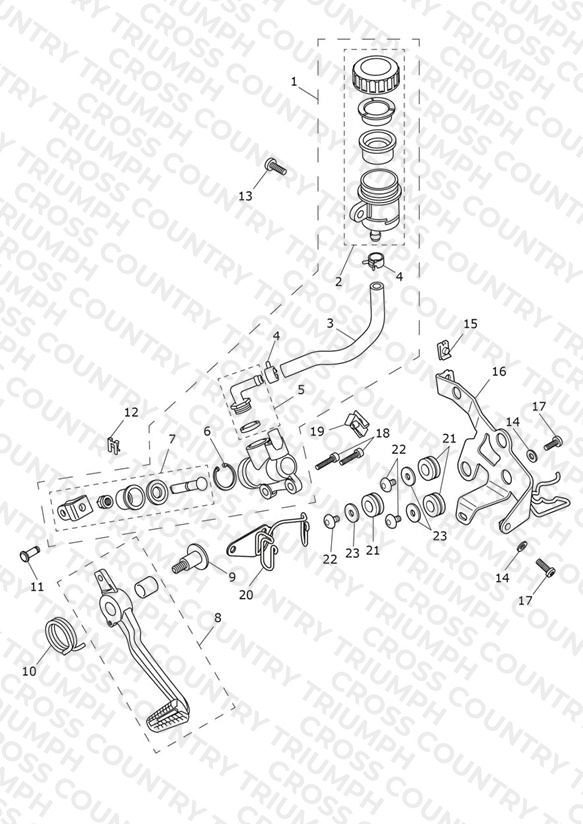 Rear Brake Master Cylinder