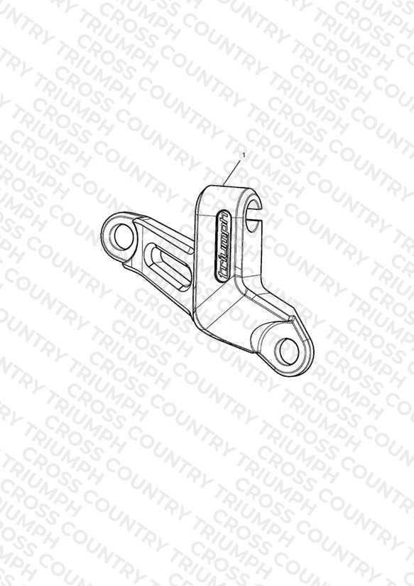 Clutch Cable Guide, Red