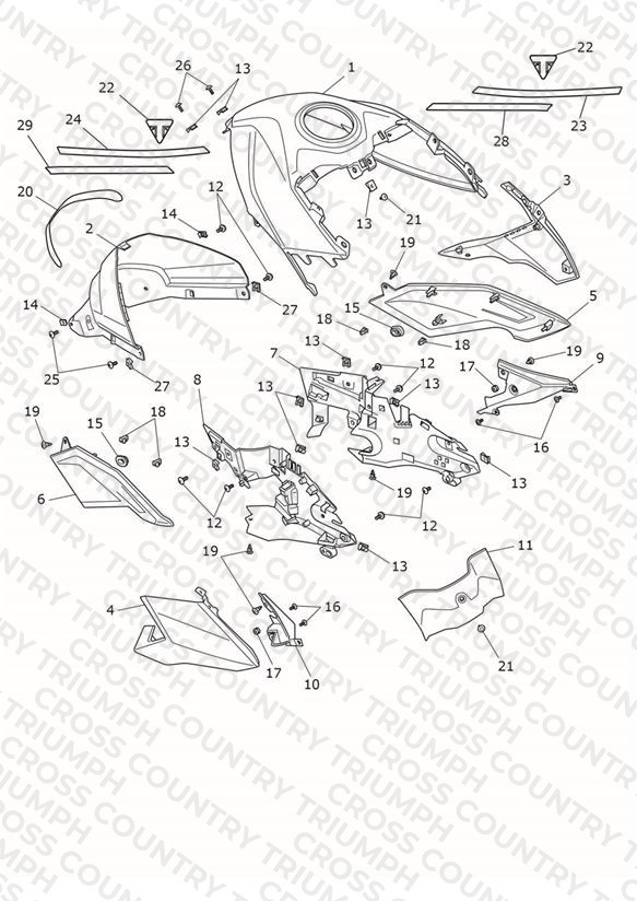 Fuel Tank Bodywork