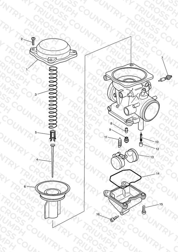 Carburettor Parts Carburettor assembly T1240670 62393 »