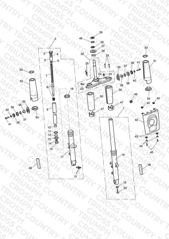 Front Forks & Yokes