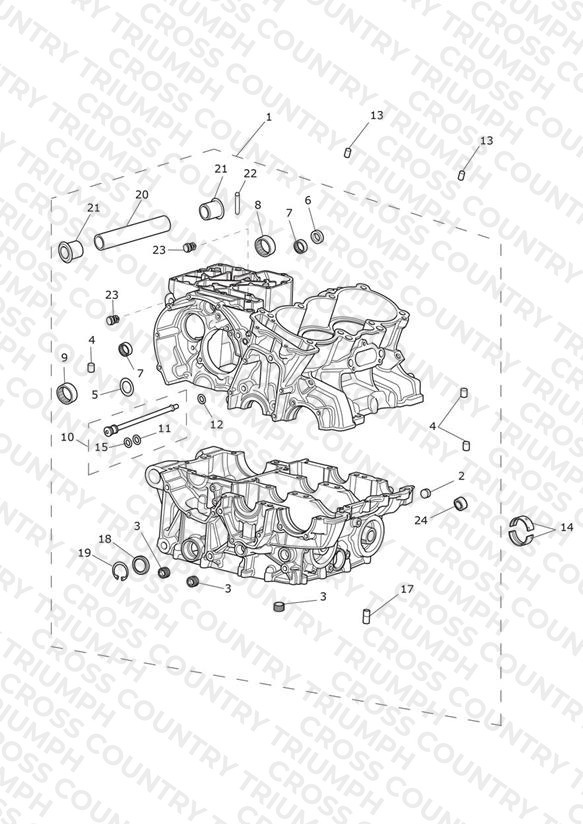 Crankcase & Fittings