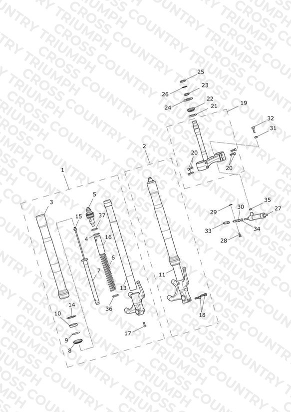 Front Forks & Yokes