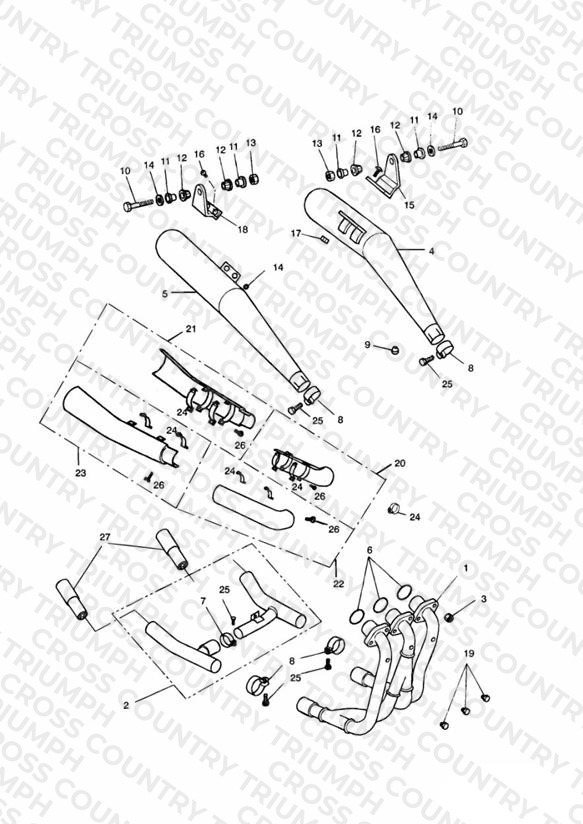Exhaust System Sprint » 29155