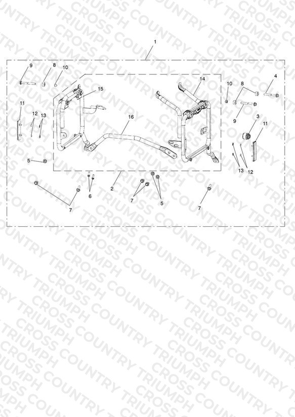 Mounting Kit, Panniers