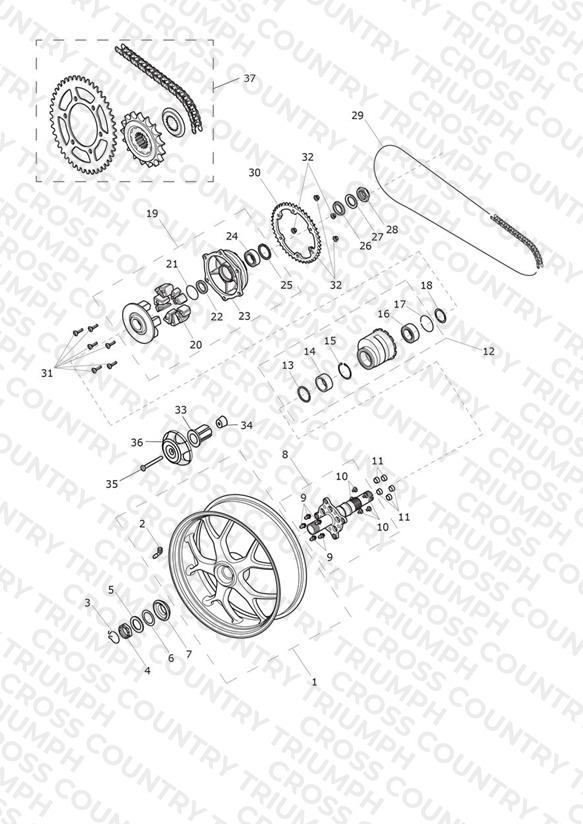 Rear Wheel & Final Drive