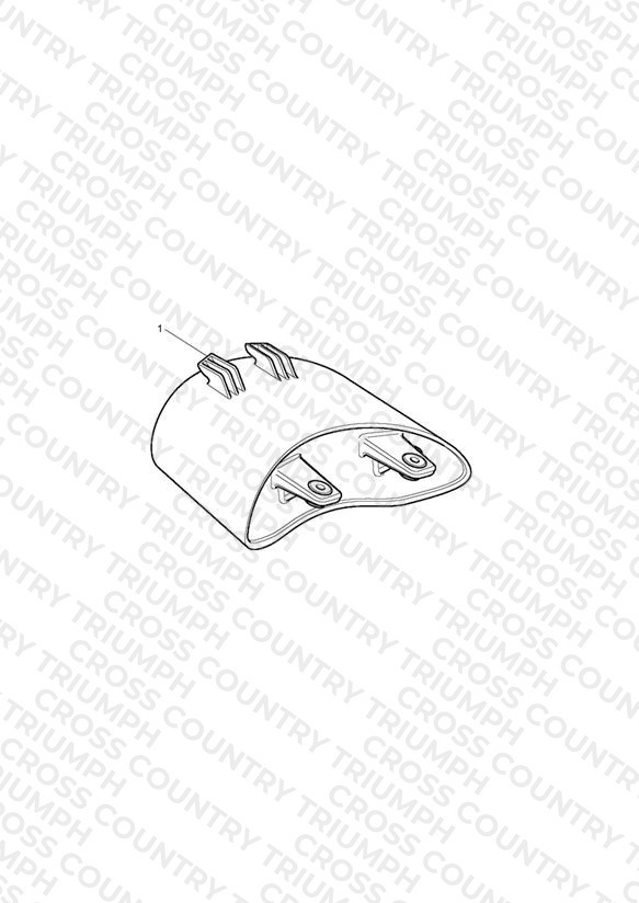 Rear Light Assy Kit, Clear