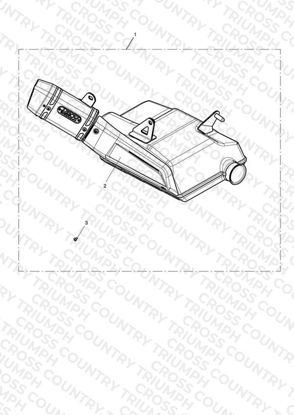 Silencer Assy, Arrow - US & UC Only