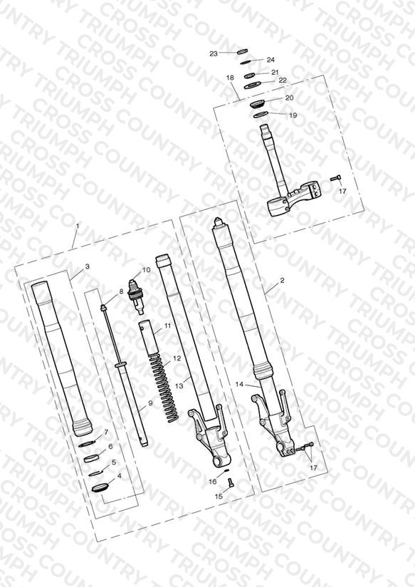 Front Forks & Yokes