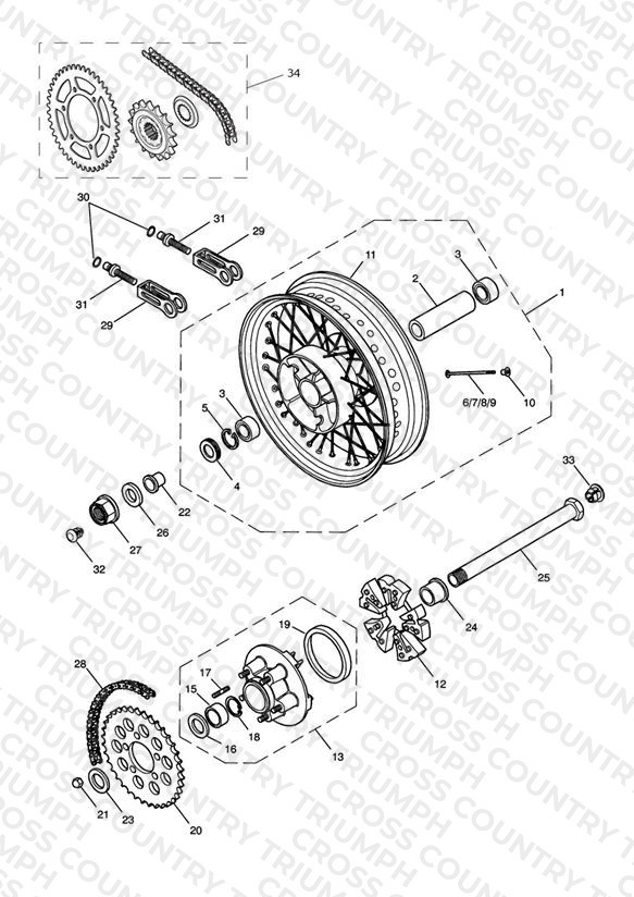 Rear Wheel/Final Drive