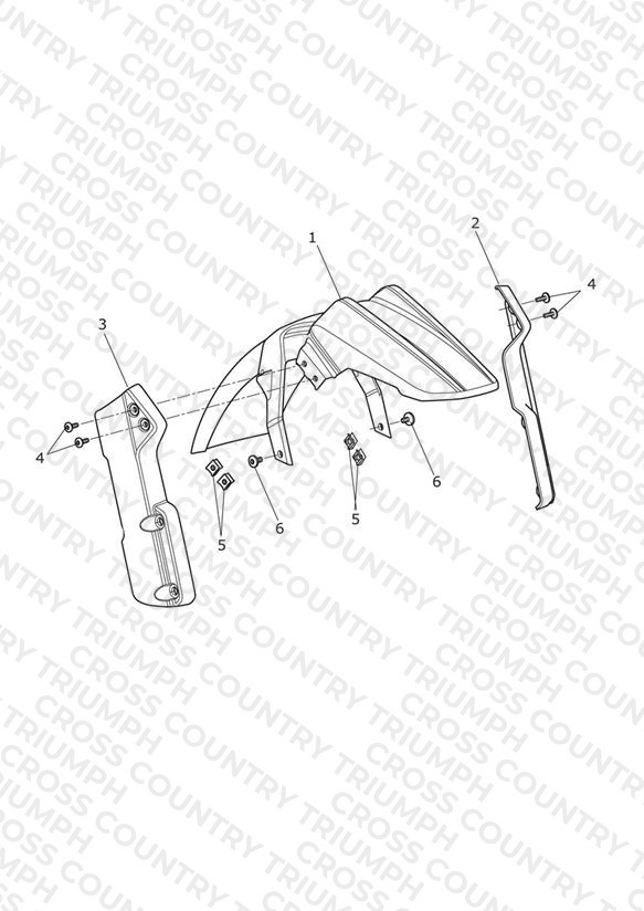 Front Mudguard